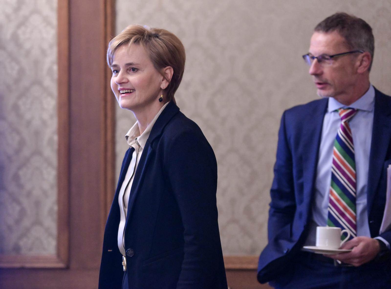 Sandra Švaljek i Boris Vujčić   Sandra Švaljek i Boris Vujčić