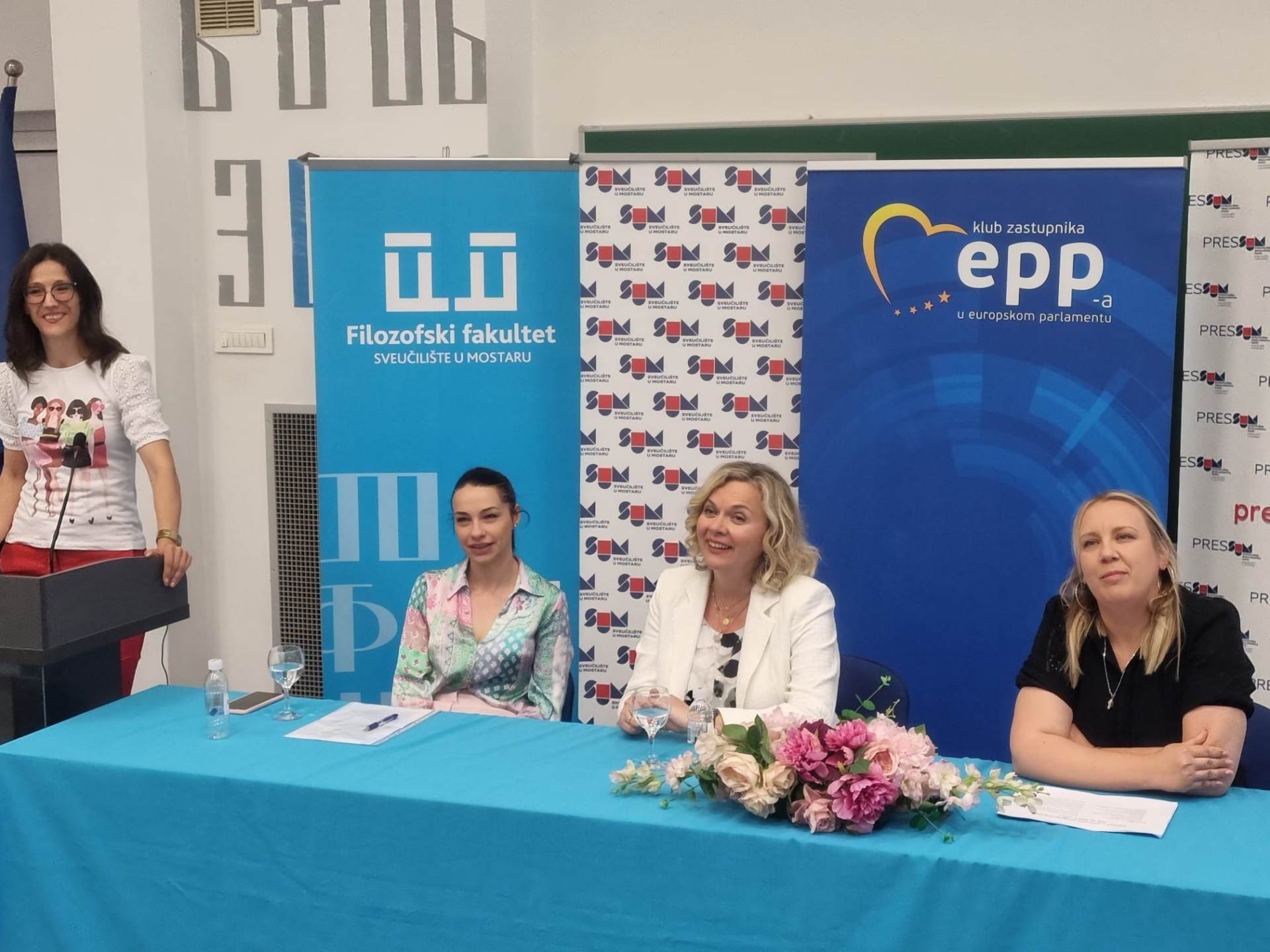 Željana Zovko na Filozofskom fakultetu u Mostaru   Željana Zovko na Filozofskom fakultetu u Mostaru