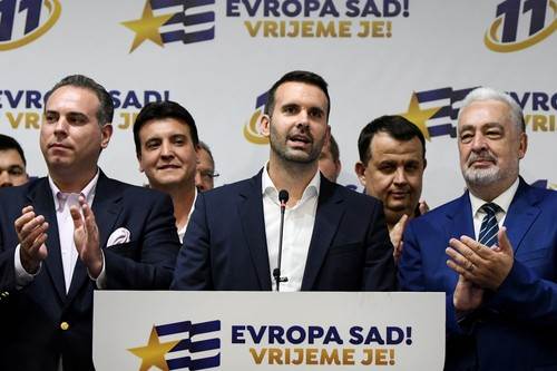 Pokret Europa sad u izbornoj noći u Crnoj Gori Pokret Europa sad u izbornoj noći u Crnoj Gori