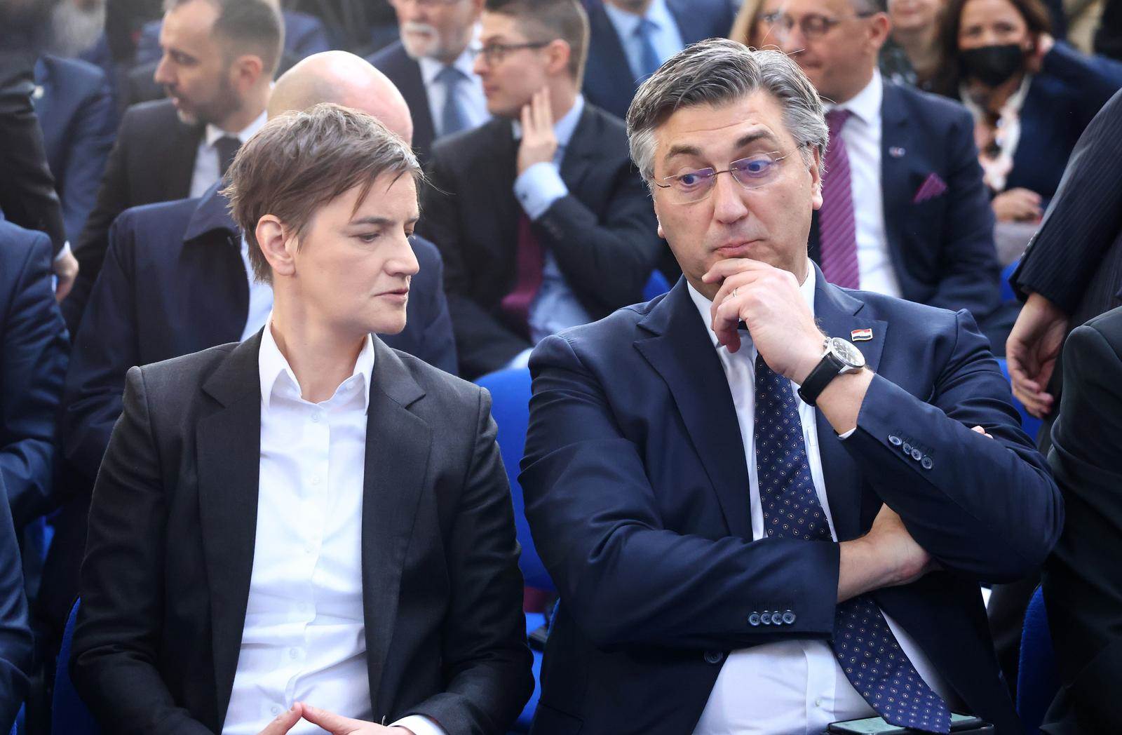 Ana Brnabić i Andrej Plenković Ana Brnabić i Andrej Plenković