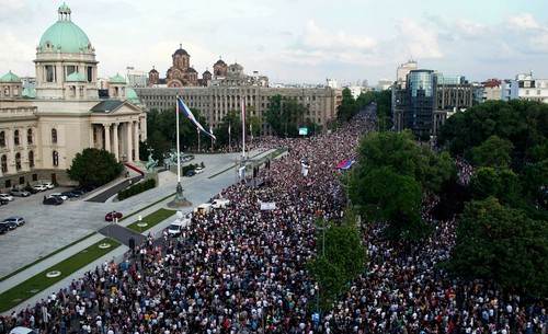  prosvjed u Beogradu 