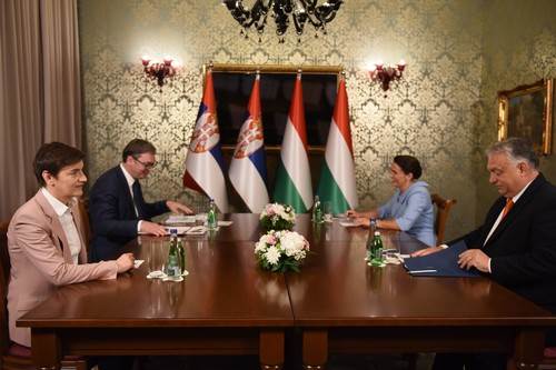 čelnici Srbije i Mađarske na sastanku na Paliću   čelnici Srbije i Mađarske na sastanku na Paliću