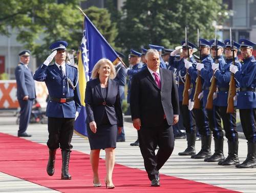 Borjana Krišto i Viktor Orban Borjana Krišto i Viktor Orban