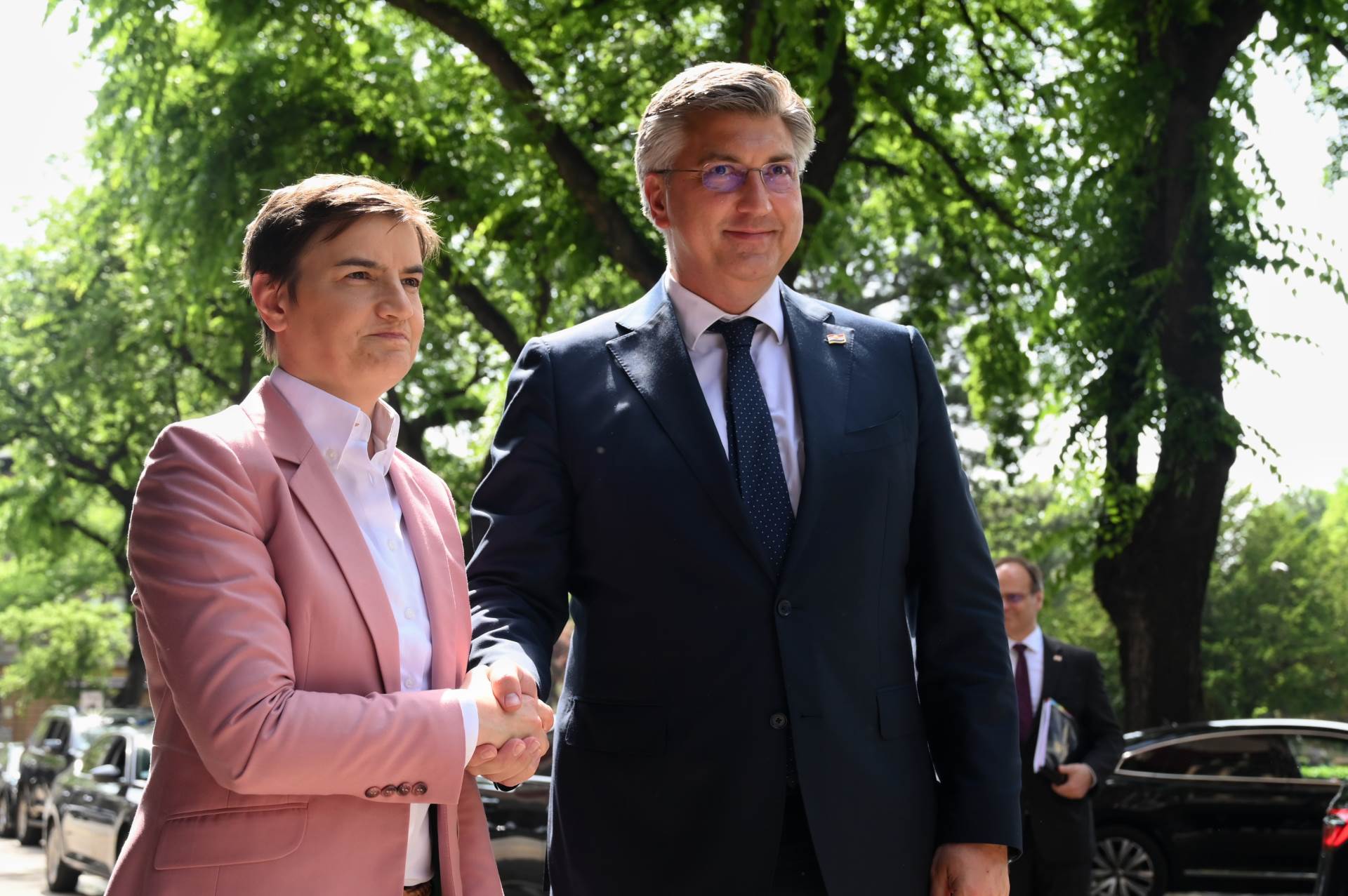 Ana Brnabić i Andrej Plenković   Ana Brnabić i Andrej Plenković