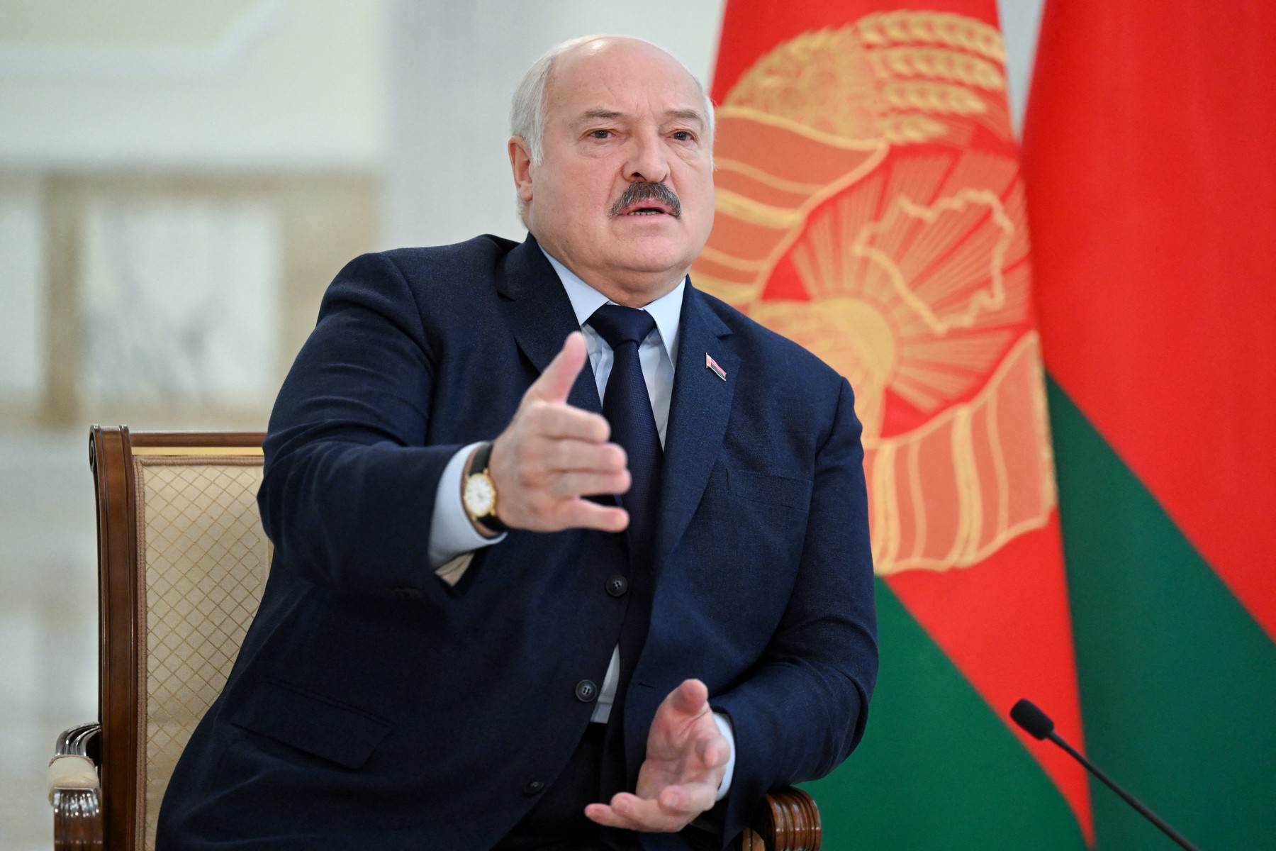 Bjeloruski predsjednik Aleksandar Lukašenko Bjeloruski predsjednik Aleksandar Lukašenko