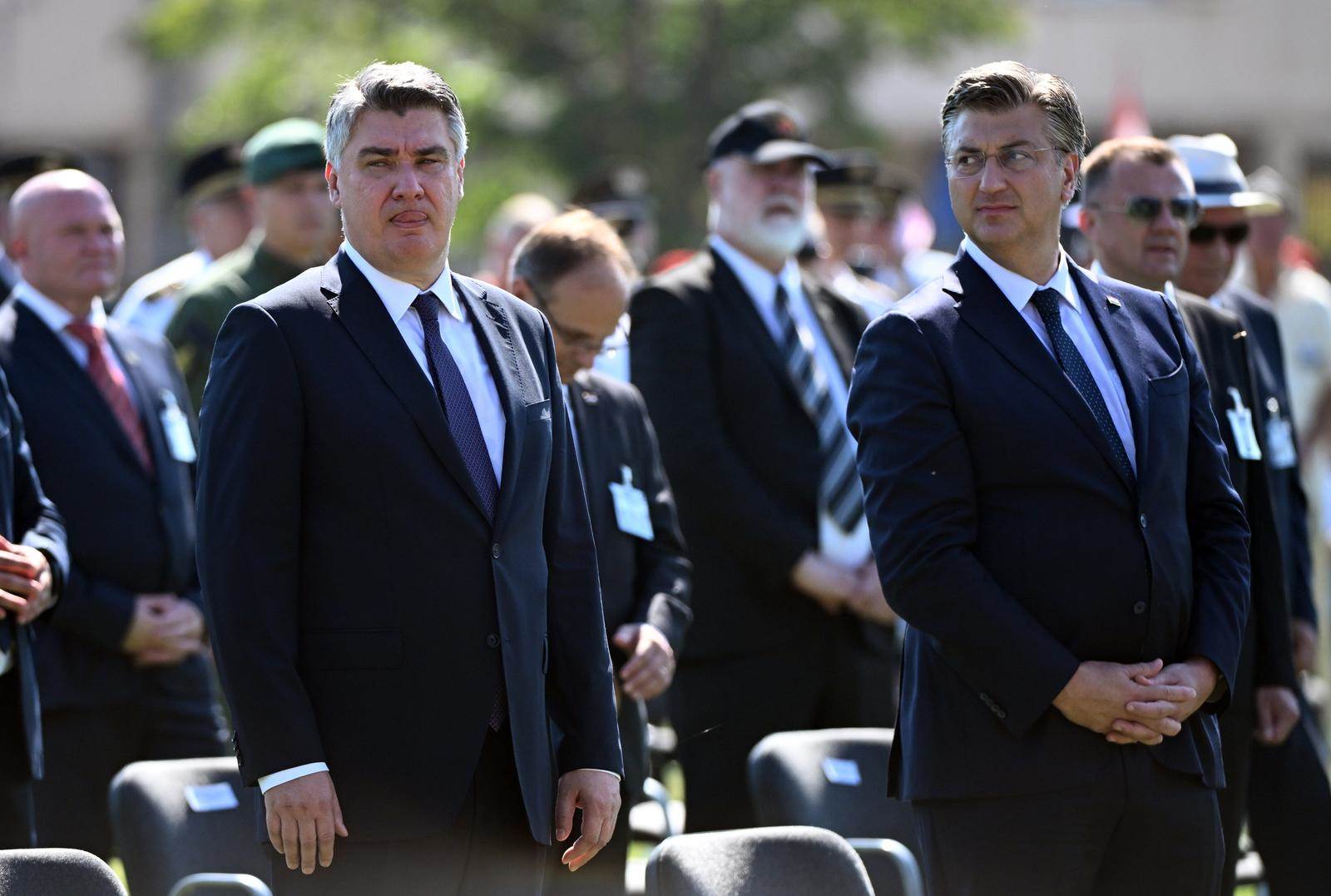 Zoran Milanović i Andrej Plenković Zoran Milanović i Andrej Plenković