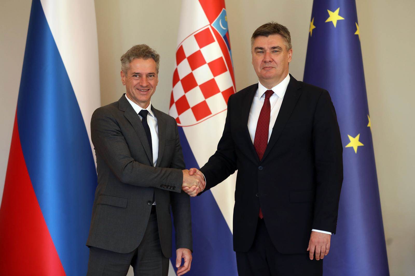 Robert Golob i Zoran Milanović Robert Golob i Zoran Milanović