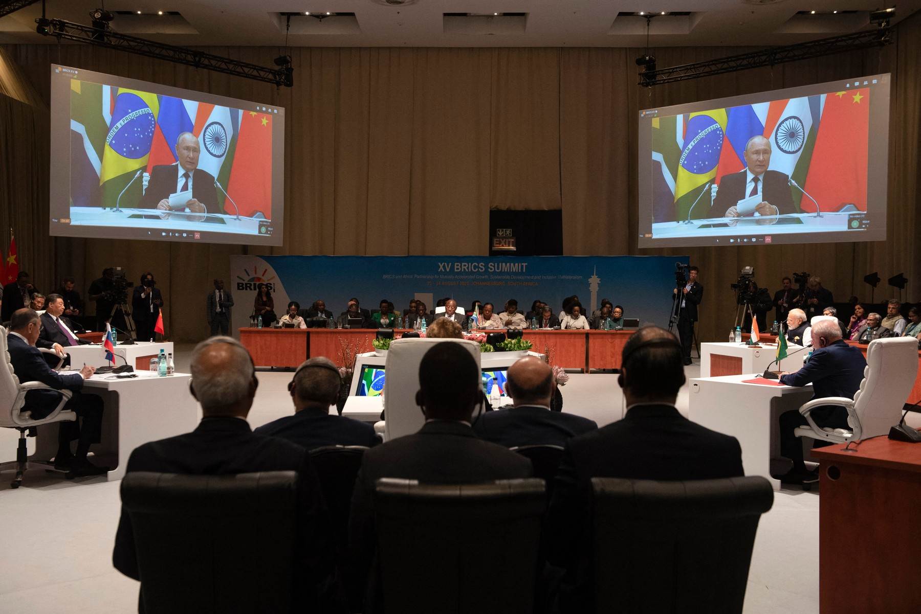  Putinovo virtualno obraćanje na summitu BRICS-a u Johannesburgu 