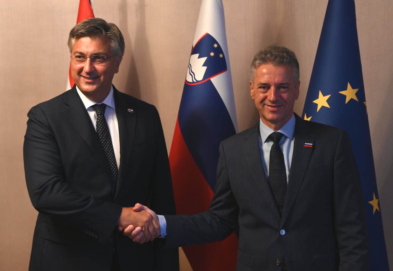 Andrej Plenković i Robert Golob Andrej Plenković i Robert Golob