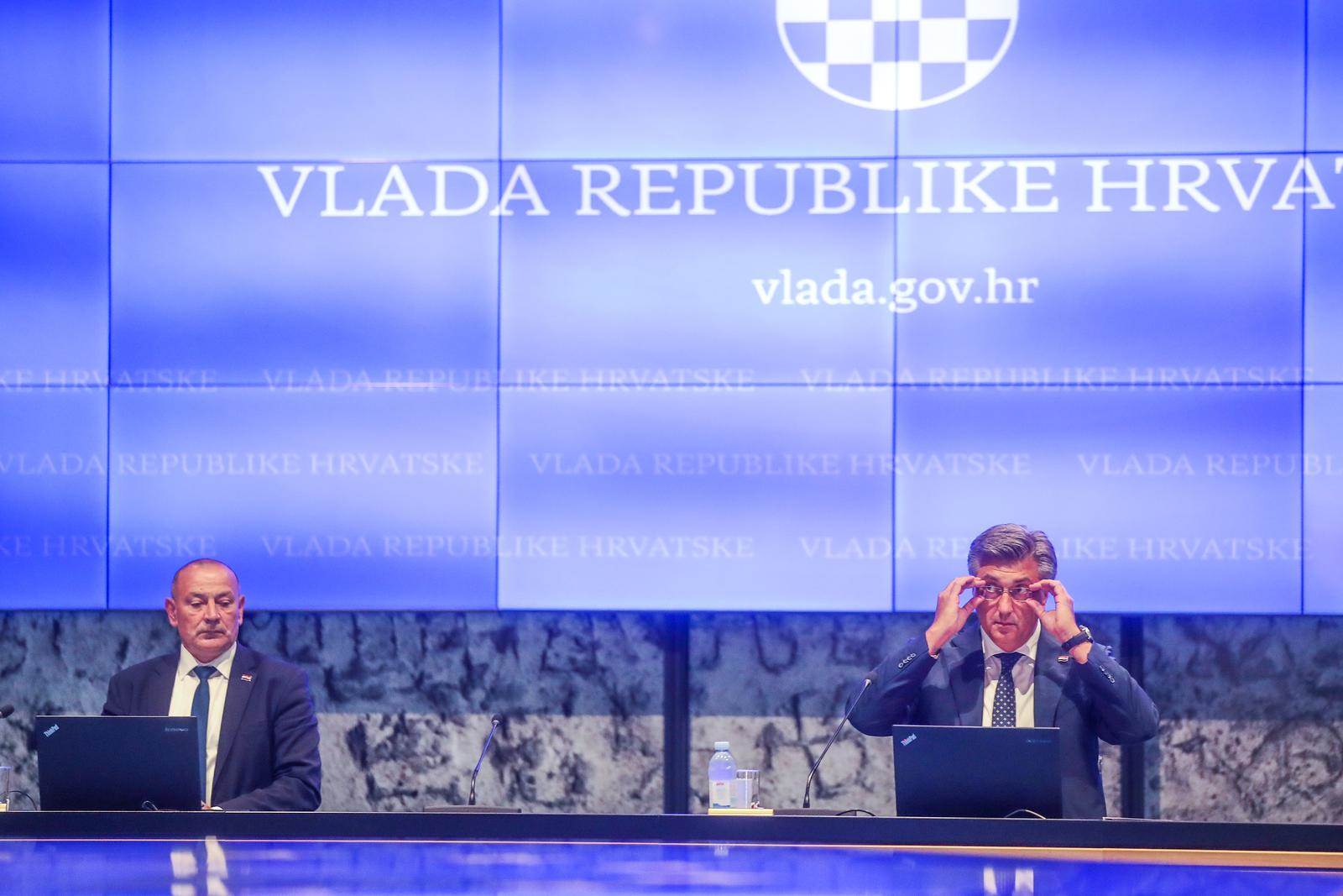  Premijer Andrej Plenković na sjednici Vlade 