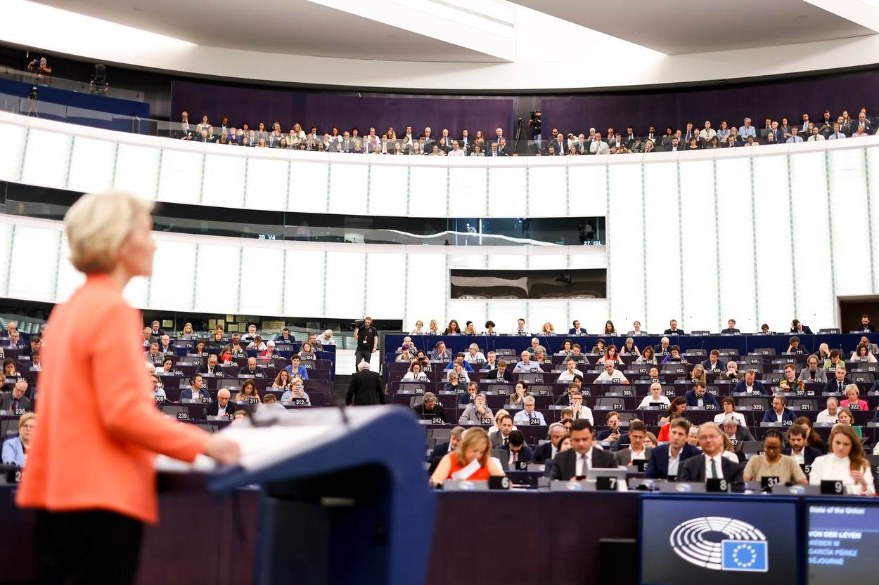 Ursula von der Leyen u Europskom parlamentu Ursula von der Leyen u Europskom parlamentu