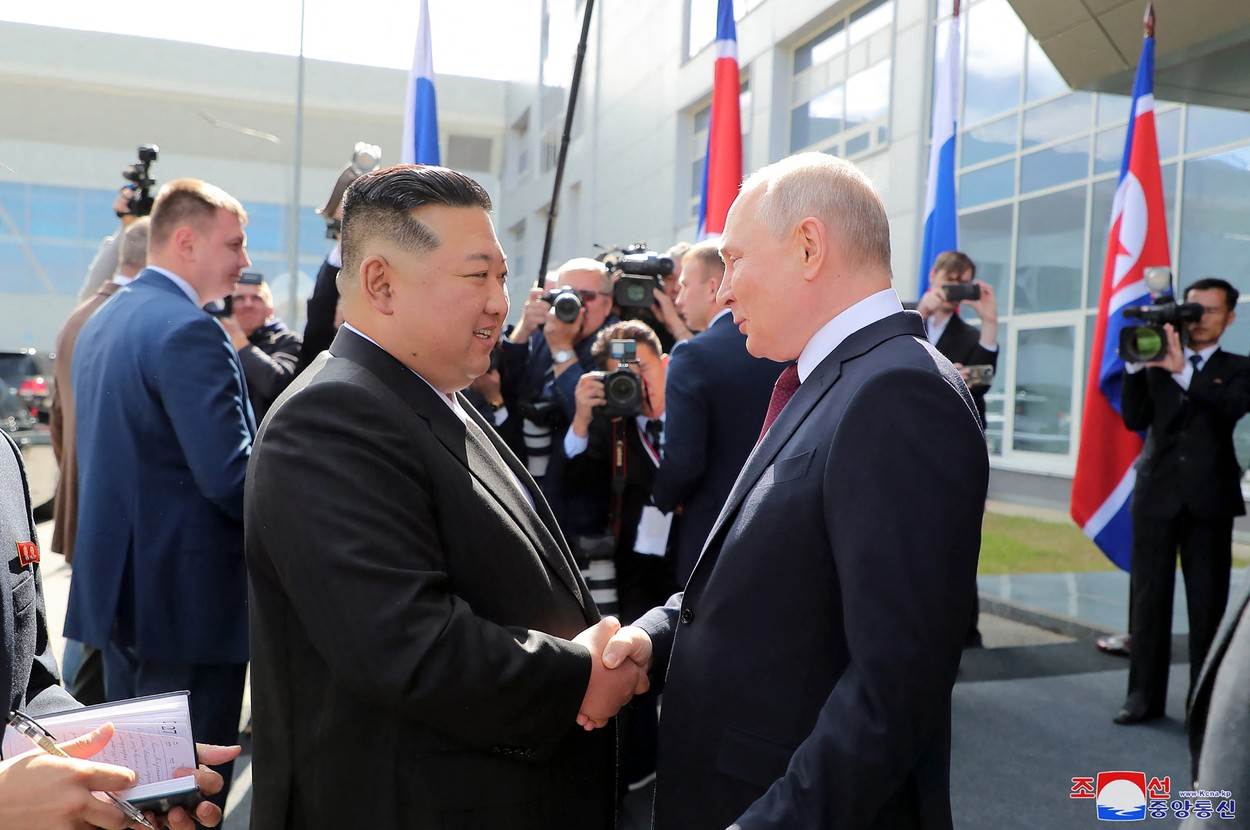  Kim Jong Un i Vladimir Putin 