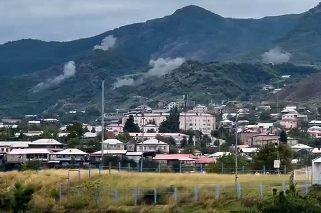  Azerbajdžanski napad na Stepanakert, glavni grad Gorskog Karabaha 