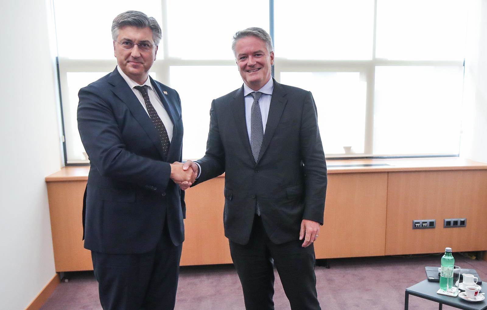 Andrej Plenković i Mathias Cormann Andrej Plenković i Mathias Cormann