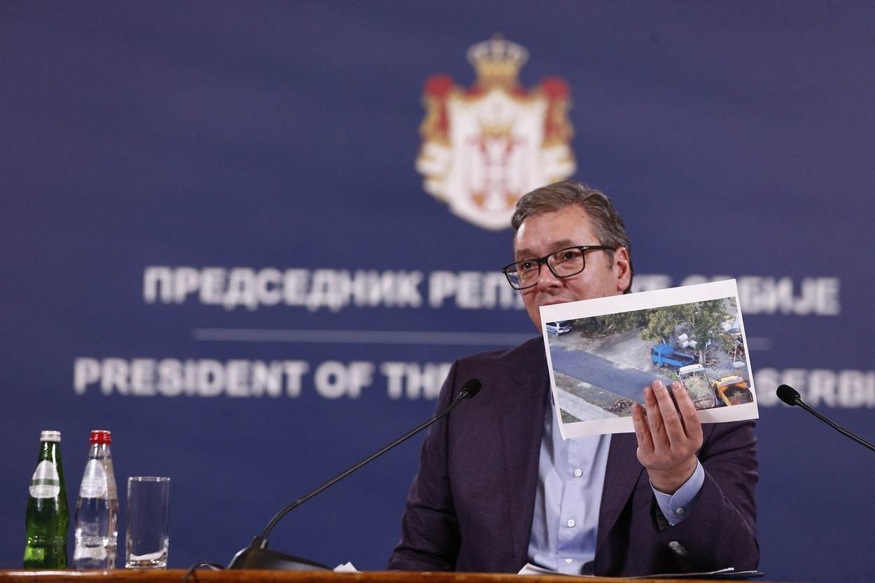 Srbijanski predsjednik Aleksandar Vučić   Srbijanski predsjednik Aleksandar Vučić