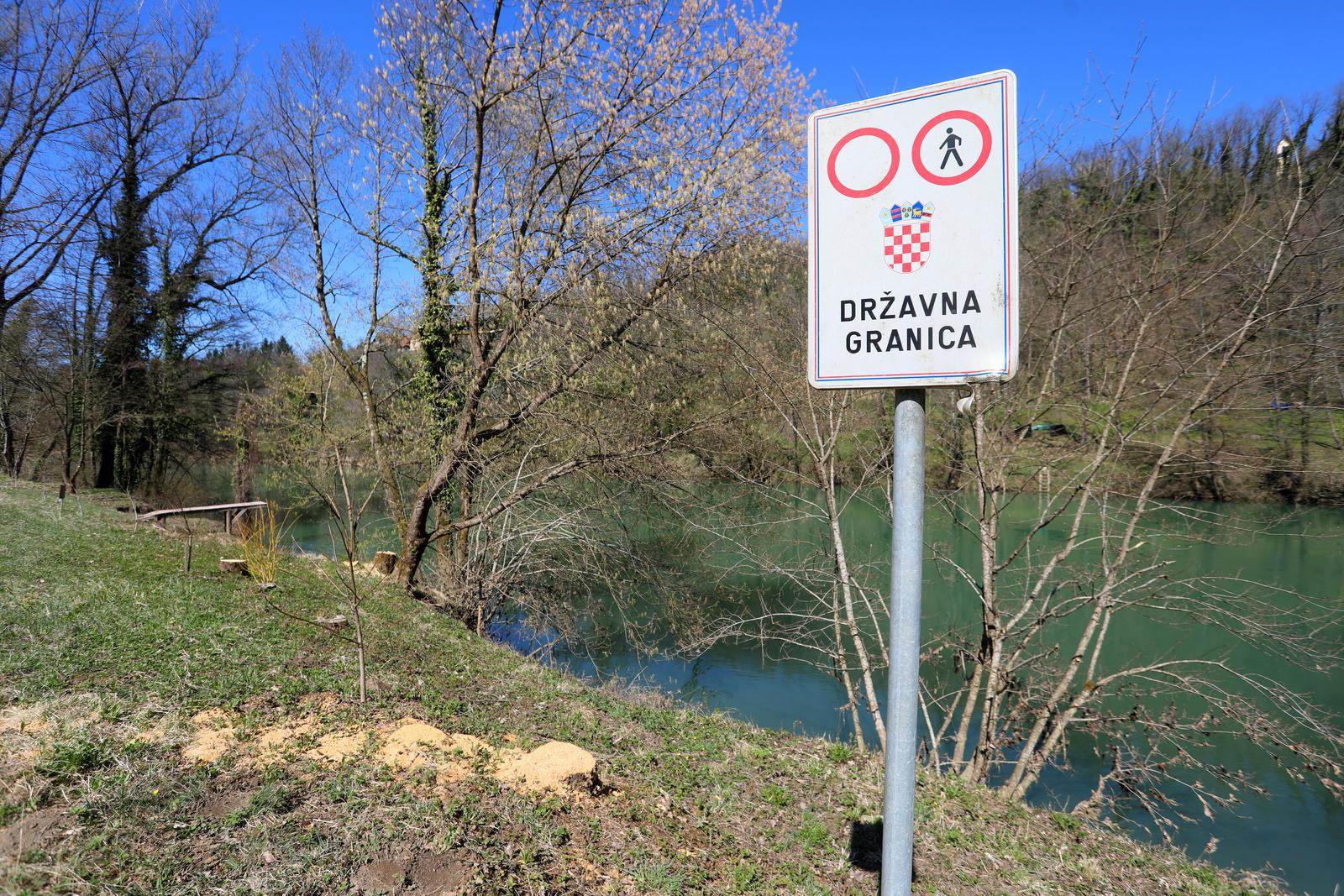 granica Hrvatske i Slovenije na Kupi granica Hrvatske i Slovenije na Kupi
