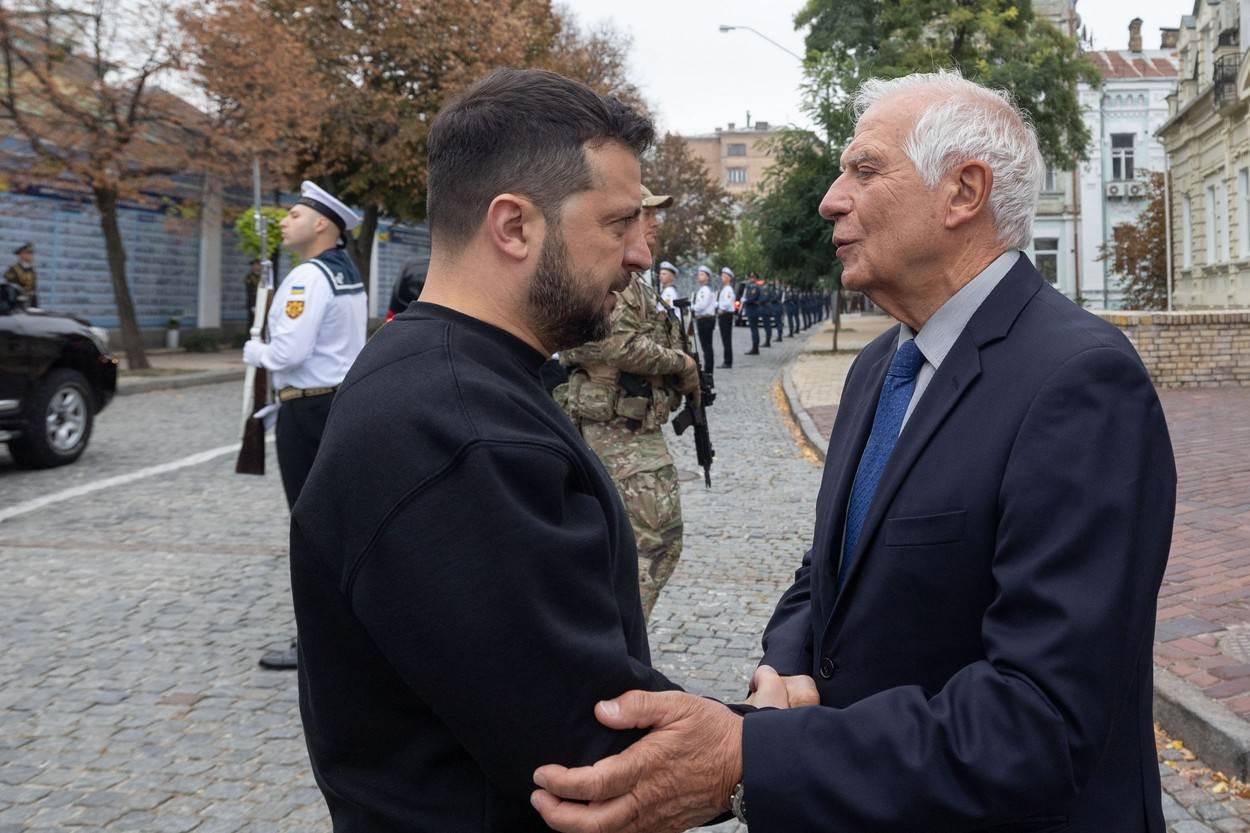 Volodimir Zelenski i Josep Borrell   Volodimir Zelenski i Josep Borrell