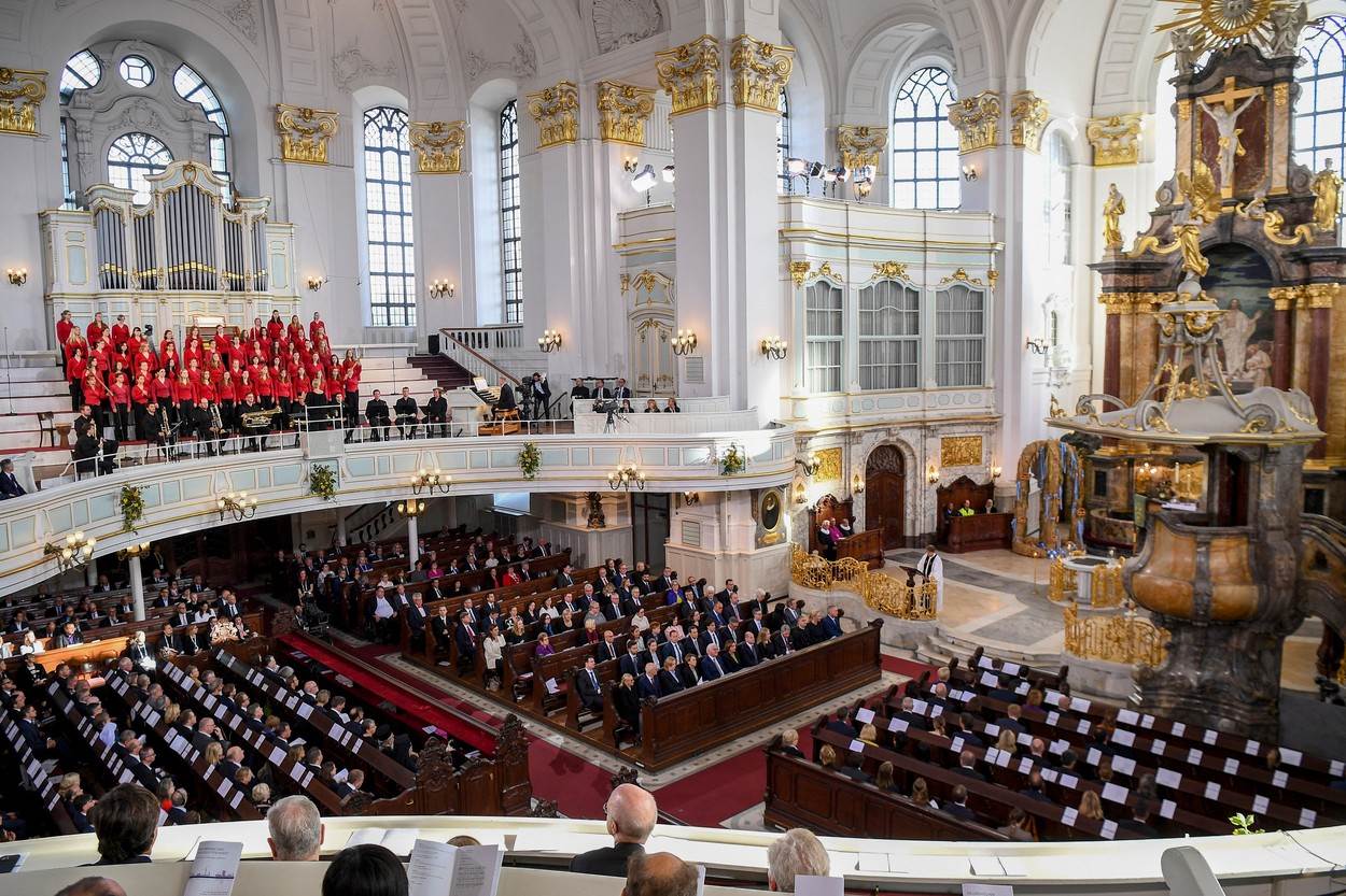  obilježavanje 33. godišnjice njemačkog ujedinjenja u Hamburgu 