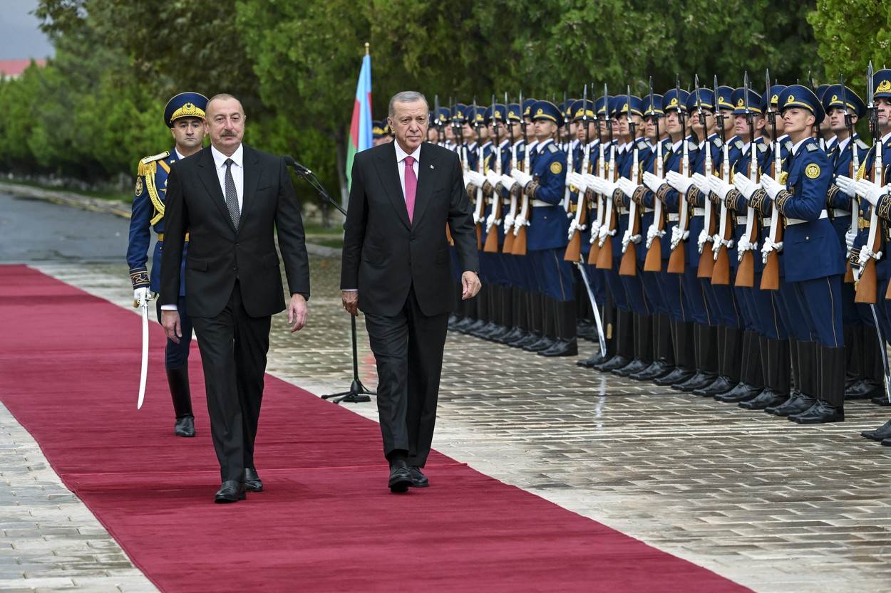  Susret predsjednika Azerbajdžana Ilhama Alijeva i turskog predsjednika Recepa Tayyipa Erdogana u Nahičevanu 