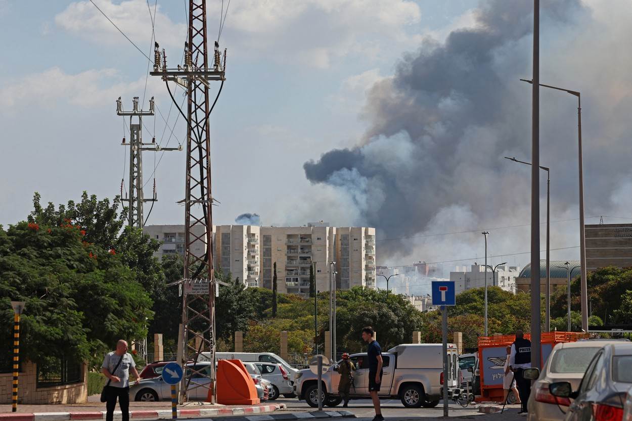  Izraelski grad Ashkelon pod napadom 