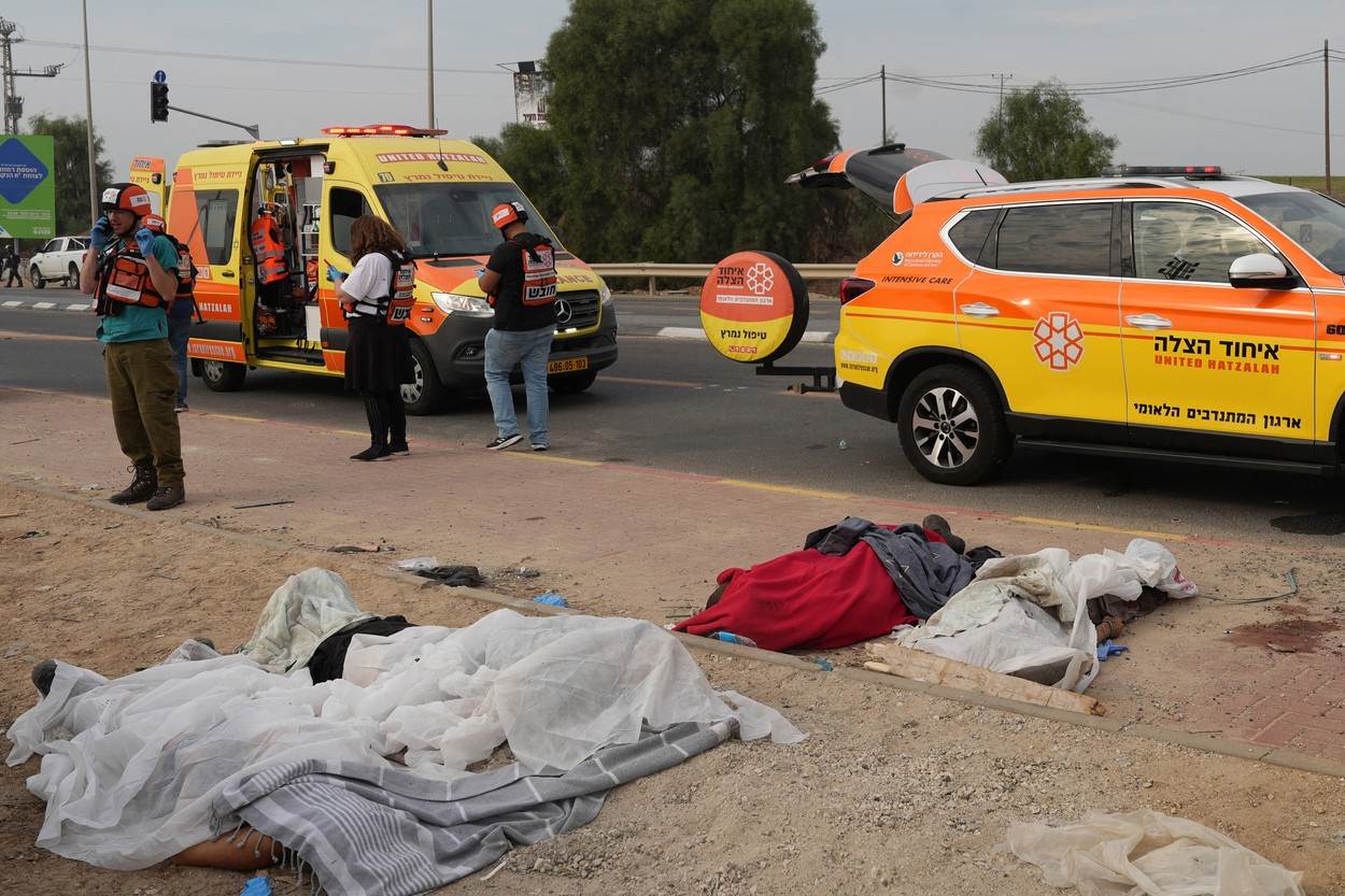  Žrtve napada Hamasa na Sderot, grad na jugu Izraela 