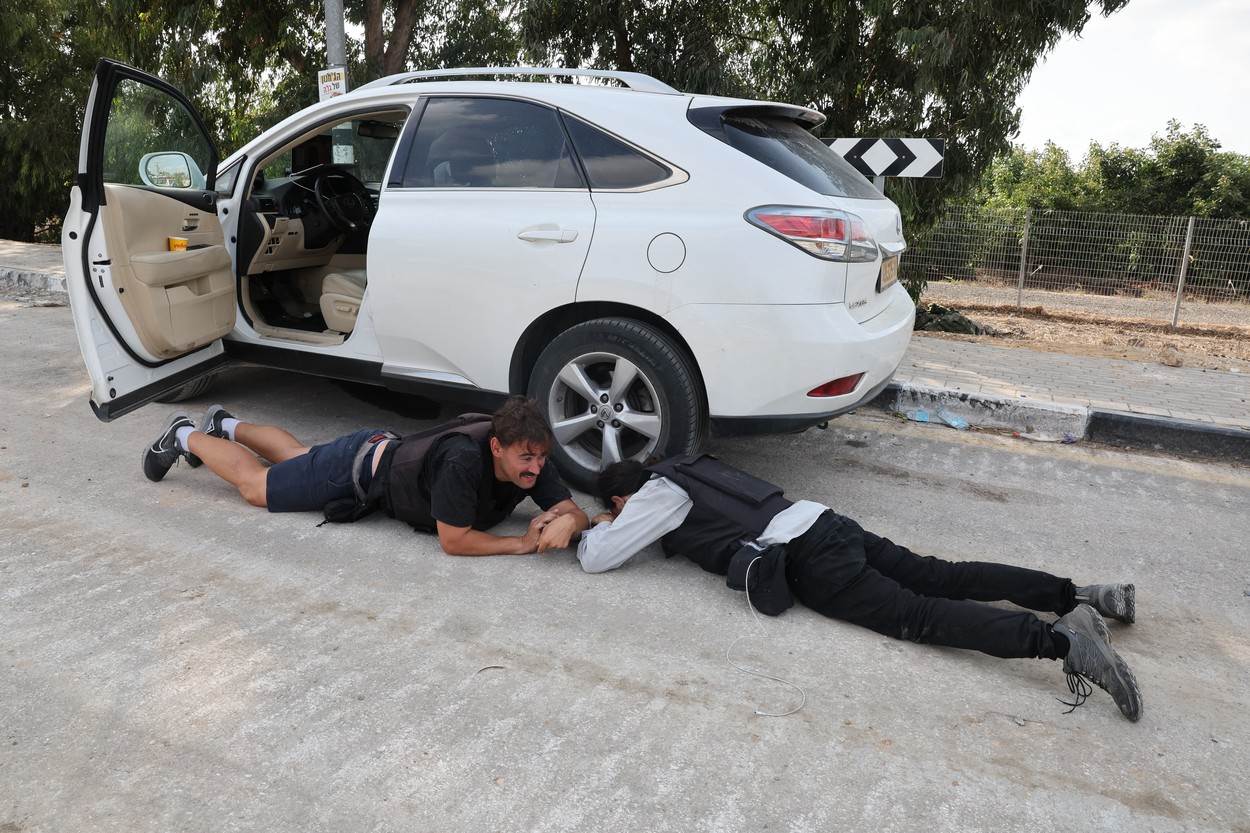  Raketni napadi na Kfar Azu iz Pojasa Gaze 