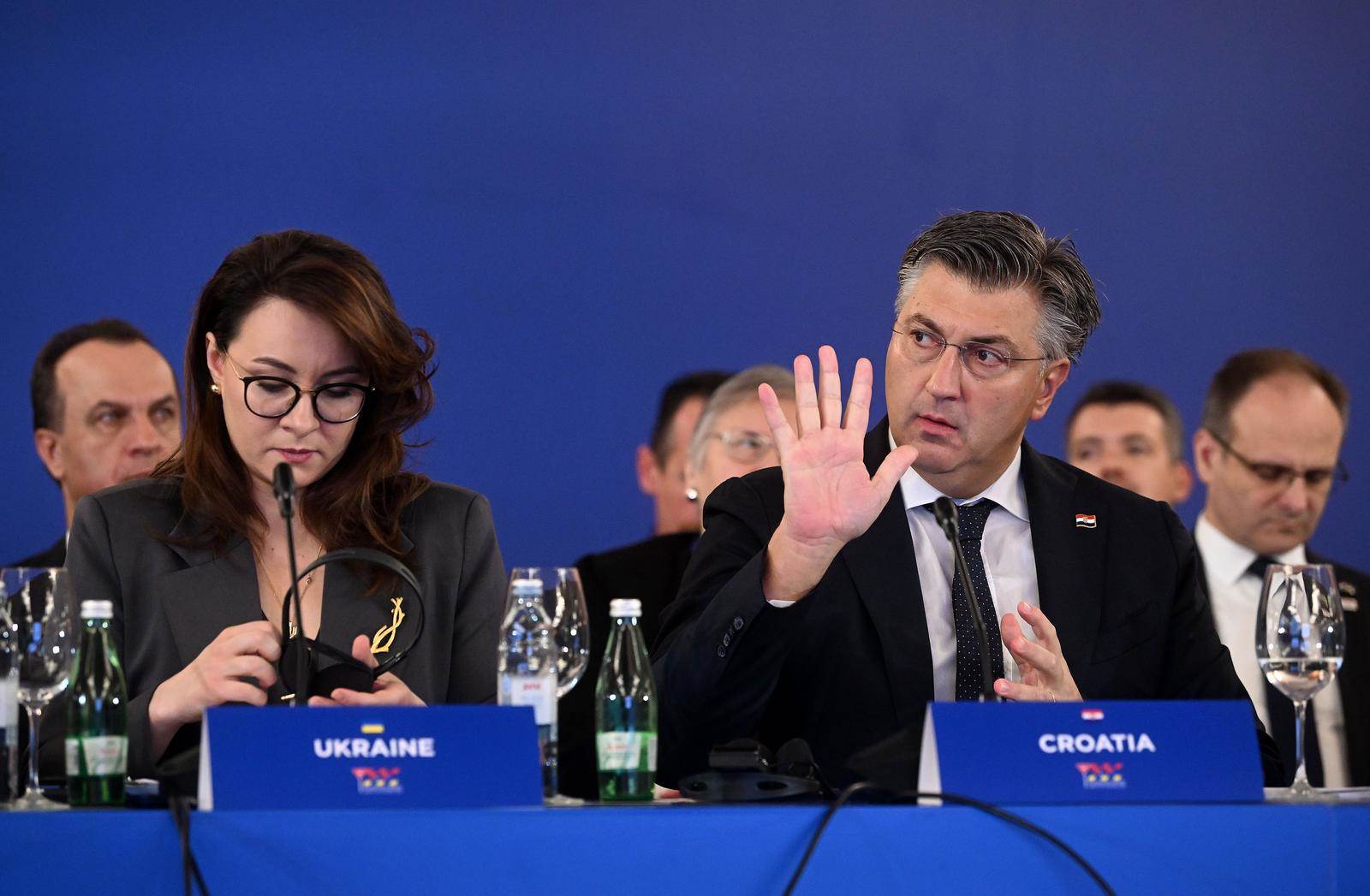 Julija Sviridenko i Andrej Plenković Julija Sviridenko i Andrej Plenković
