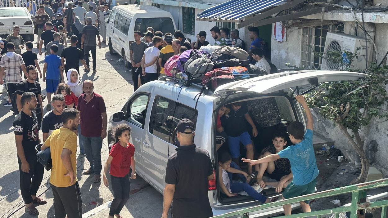 Stanovnici Gaze napuštaju grad nakon izraelskog ultimatuma Stanovnici Gaze napuštaju grad nakon izraelskog ultimatuma