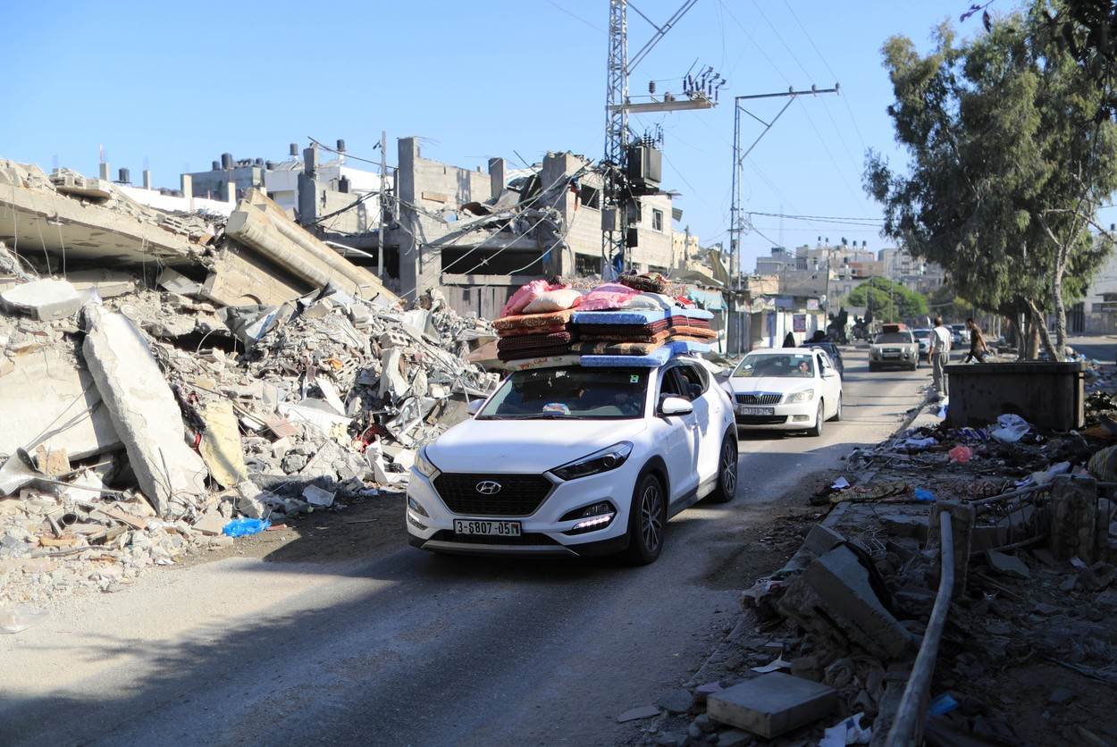 Dio Palestinaca napušta sjever Gaze Dio Palestinaca napušta sjever Gaze