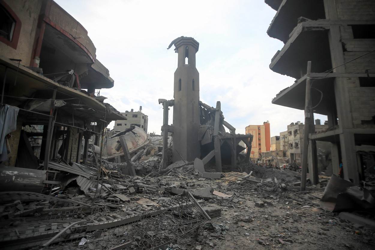 Gaza nakon izraelskog bombardiranja Gaza nakon izraelskog bombardiranja
