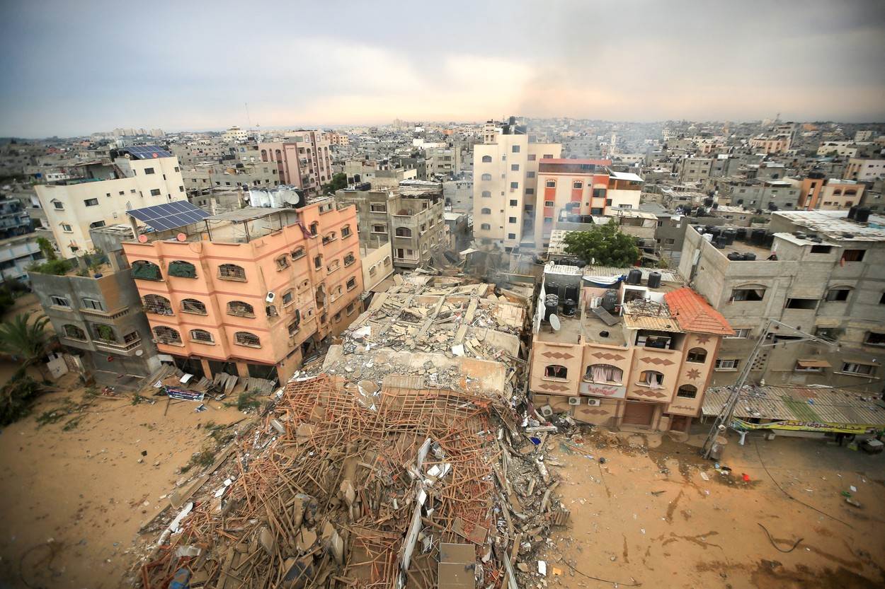 Gaza nakon izraelskog bombardiranja Gaza nakon izraelskog bombardiranja