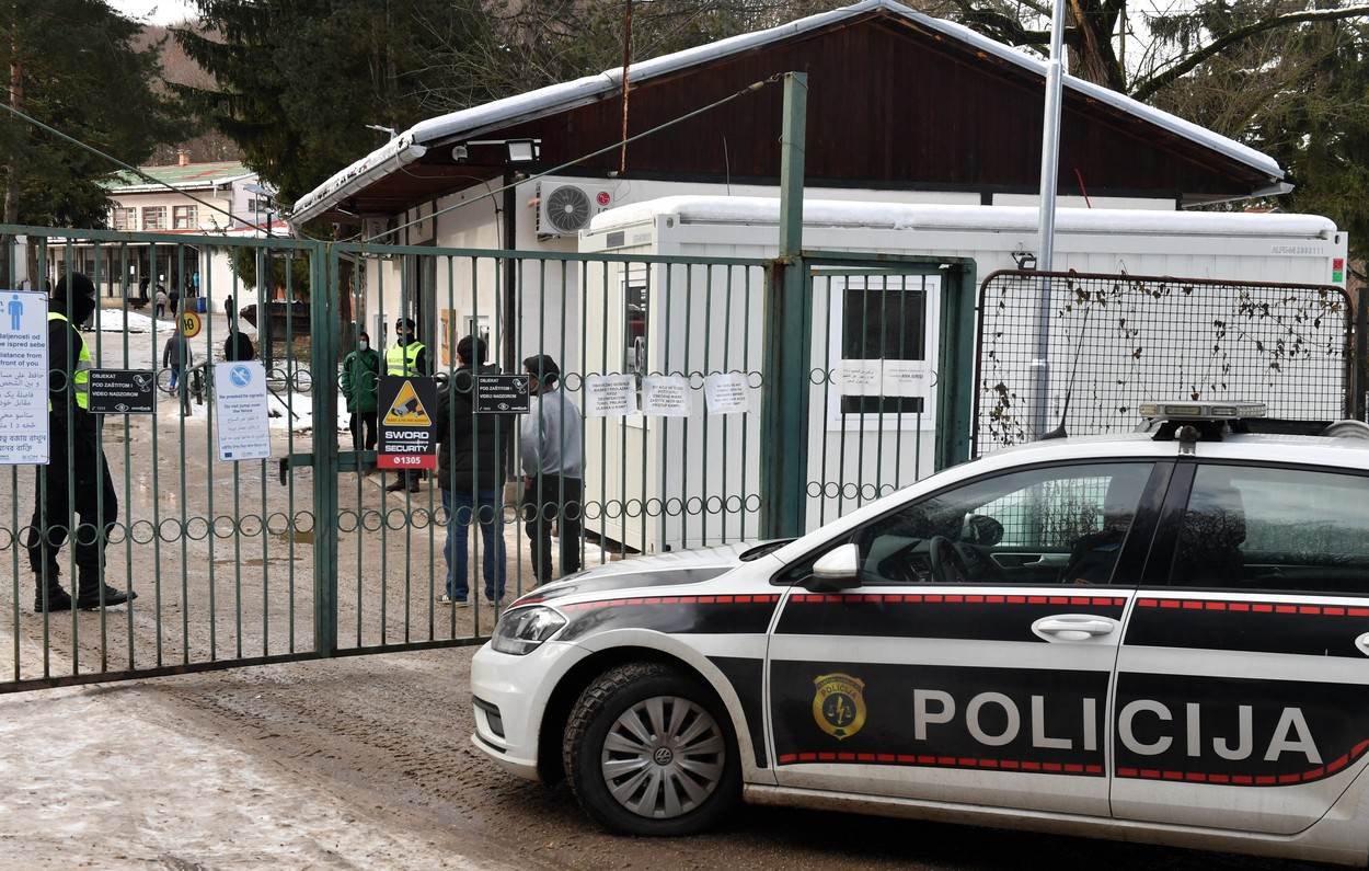 Migrantski centar u Blažuju kod Sarajeva Migrantski centar u Blažuju kod Sarajeva