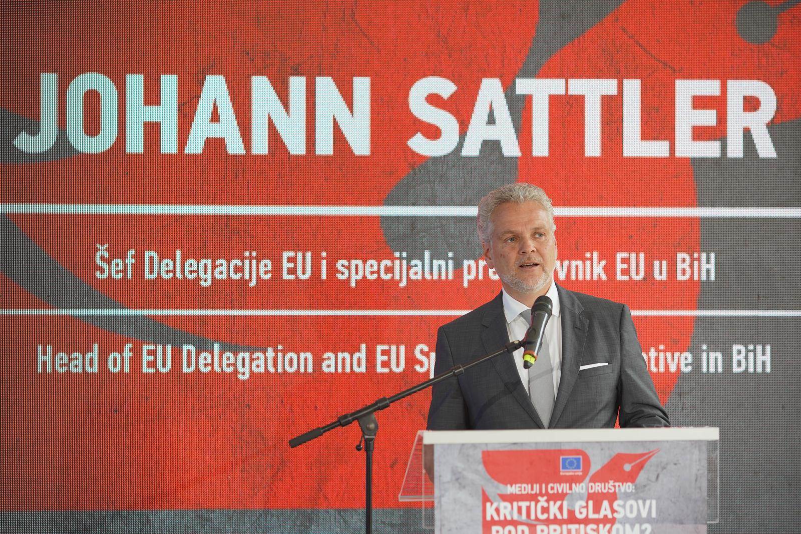Johann Sattler, šef Delegacije EU u BiH   Johann Sattler, šef Delegacije EU u BiH
