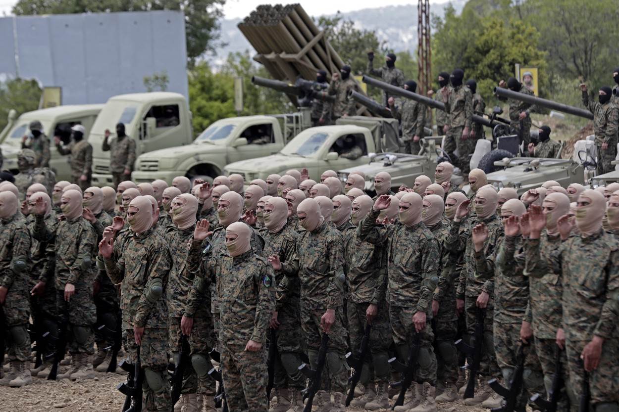 Borci Hezbollaha na jugu Libanona   Borci Hezbollaha na jugu Libanona