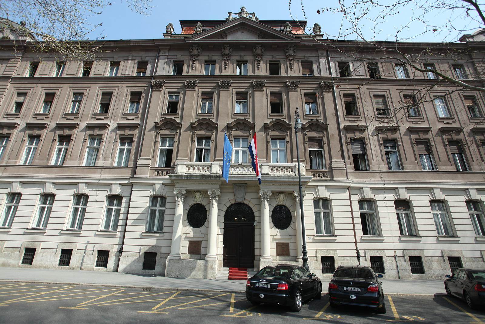 Zgrada Ministarstva vanjskih i europskih poslova na Zrinjevcu   Zgrada Ministarstva vanjskih i europskih poslova na Zrinjevcu
