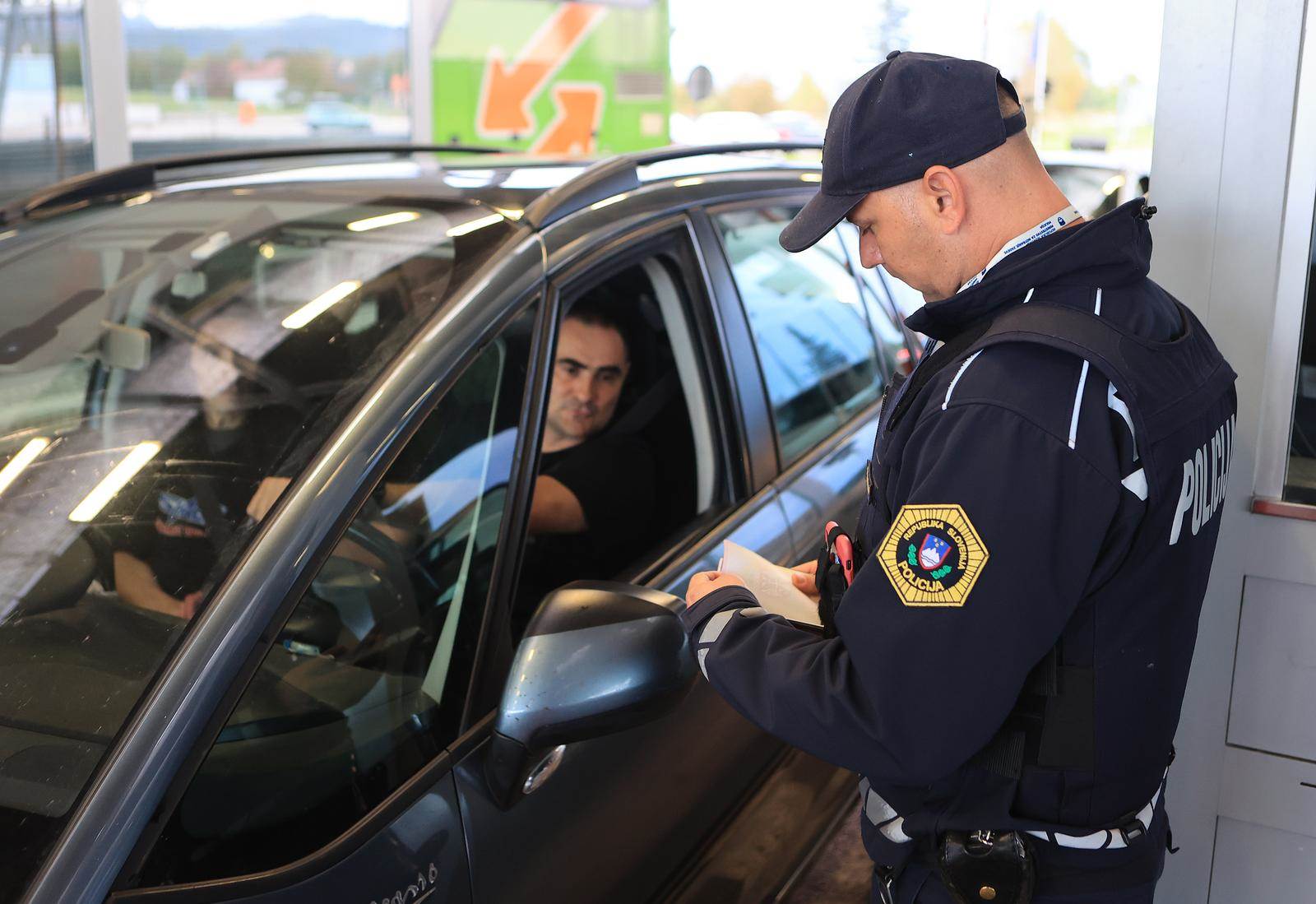 Ponovna kontrola putnika na Bregani   Ponovna kontrola putnika na Bregani