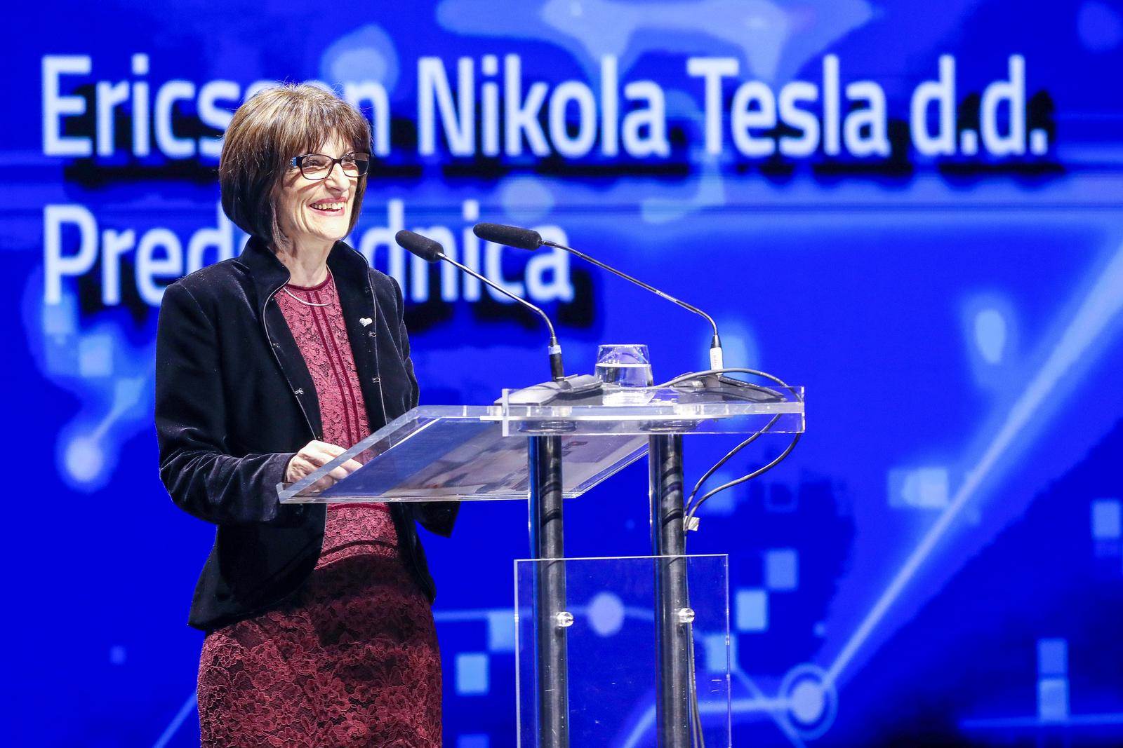 Predsjednica Ericssona Nikole Tesle Gordana Kovačević Predsjednica Ericssona Nikole Tesle Gordana Kovačević