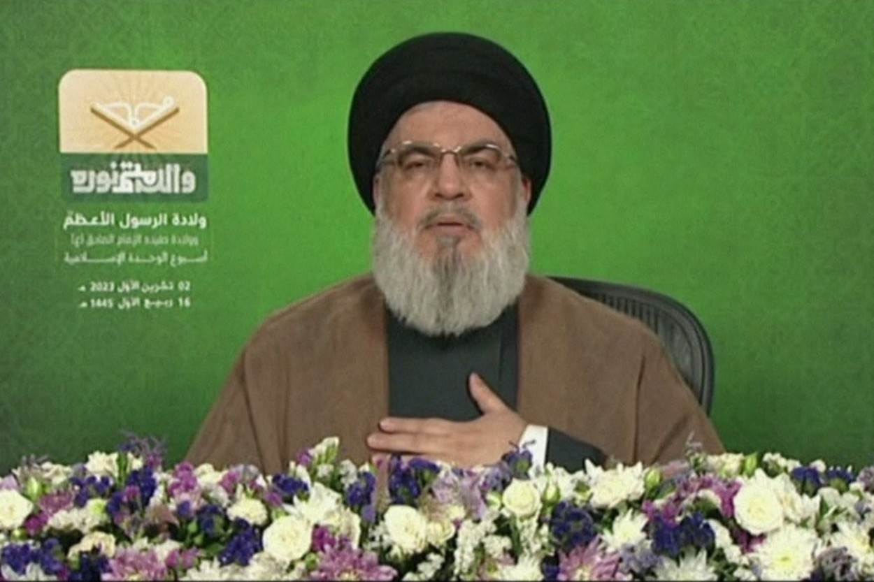 Čelnik Hezbollaha Hassan Nasrallah Čelnik Hezbollaha Hassan Nasrallah