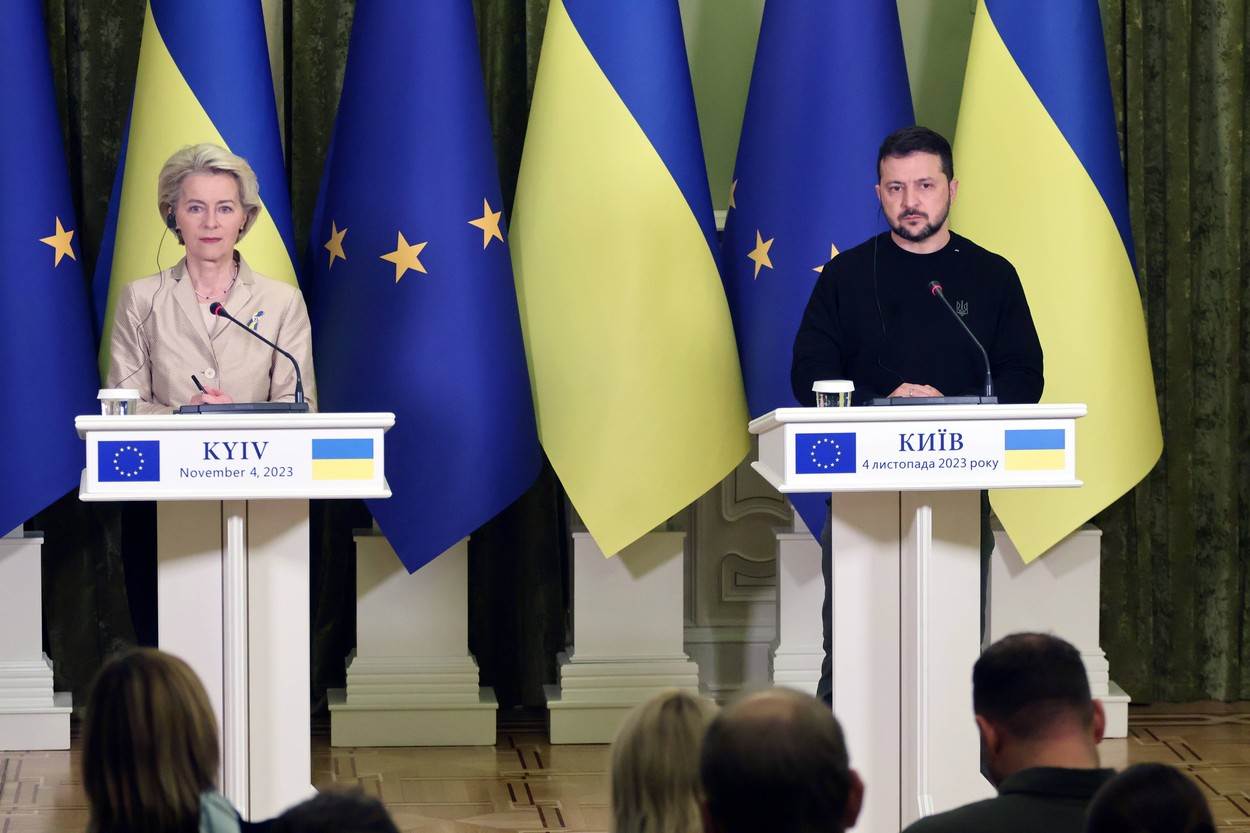 Ursula von der Leyen i Volodimir Zelenski Ursula von der Leyen i Volodimir Zelenski