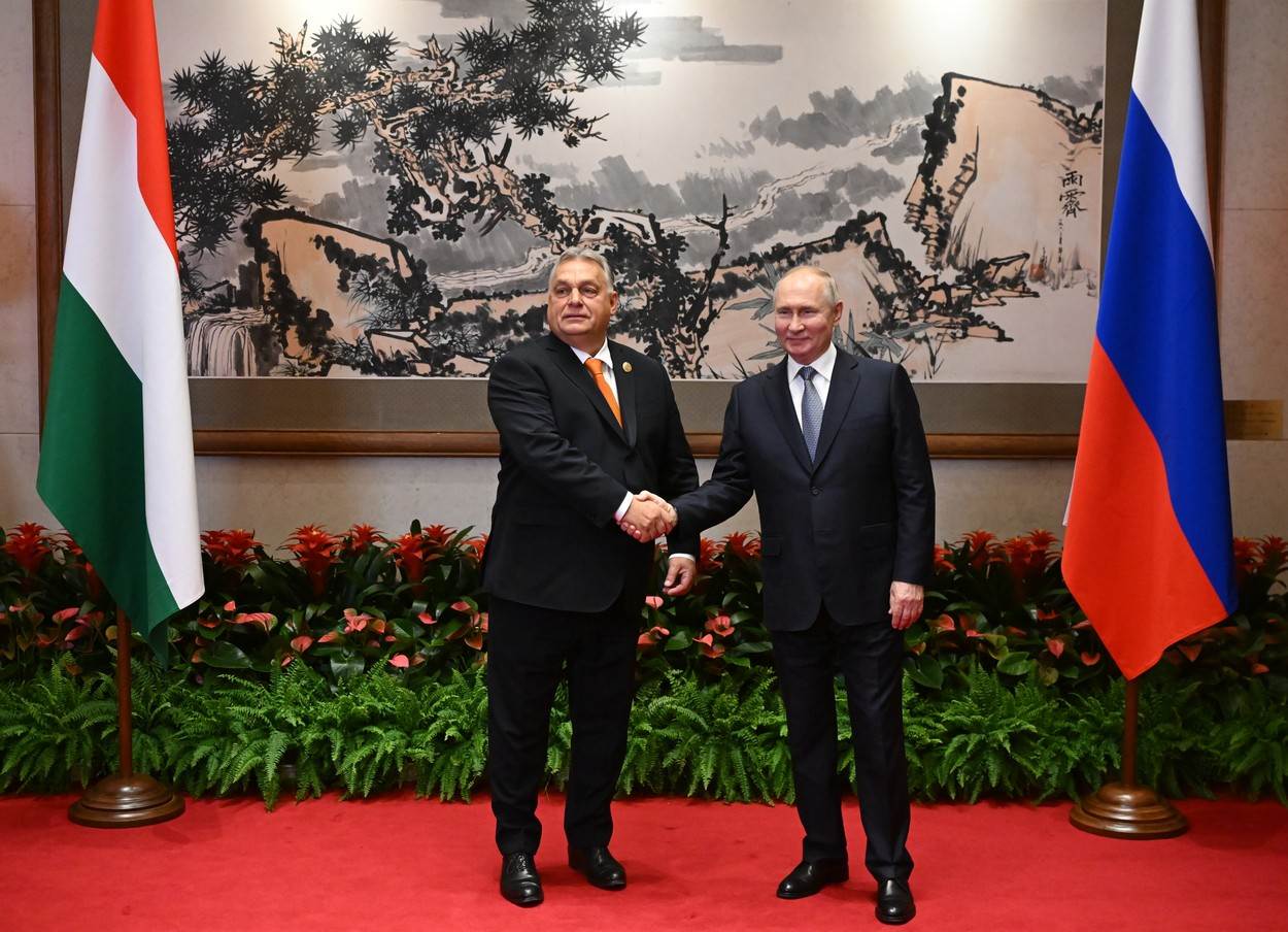Viktor Orban i Vladimir Putin Viktor Orban i Vladimir Putin