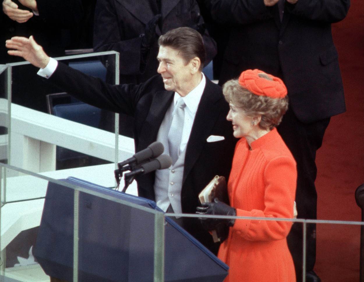 Ronald Reagan na svojoj inauguraciji za predsjednika SAD-a Ronald Reagan na svojoj inauguraciji za predsjednika SAD-a