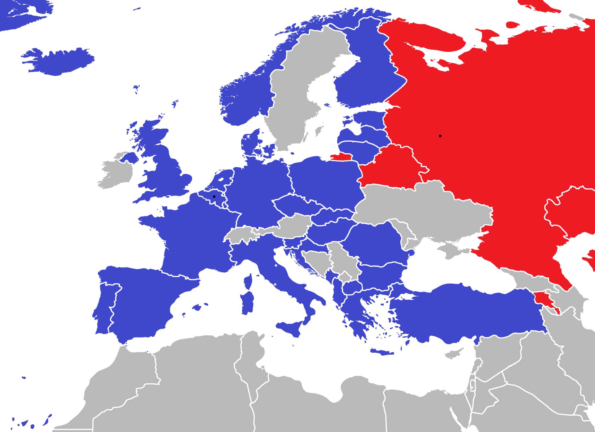  NATO i ODKB u Europi 2023. godine 