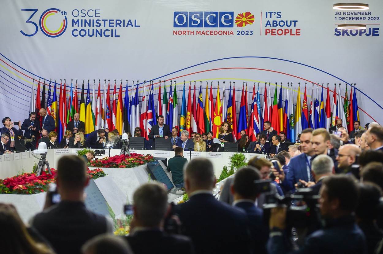 Sastanak šefova diplomacija članica OESS-a u Skoplju Sastanak šefova diplomacija članica OESS-a u Skoplju
