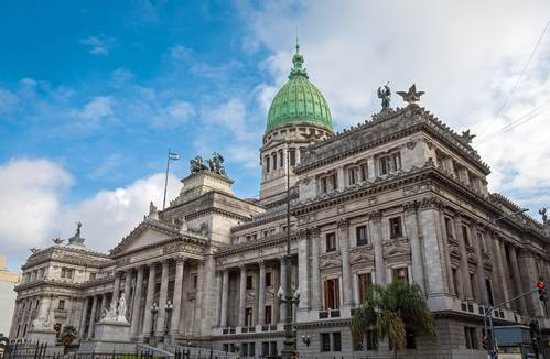 Zgrada argentinskog parlamenta u Buenos Airesu Zgrada argentinskog parlamenta u Buenos Airesu