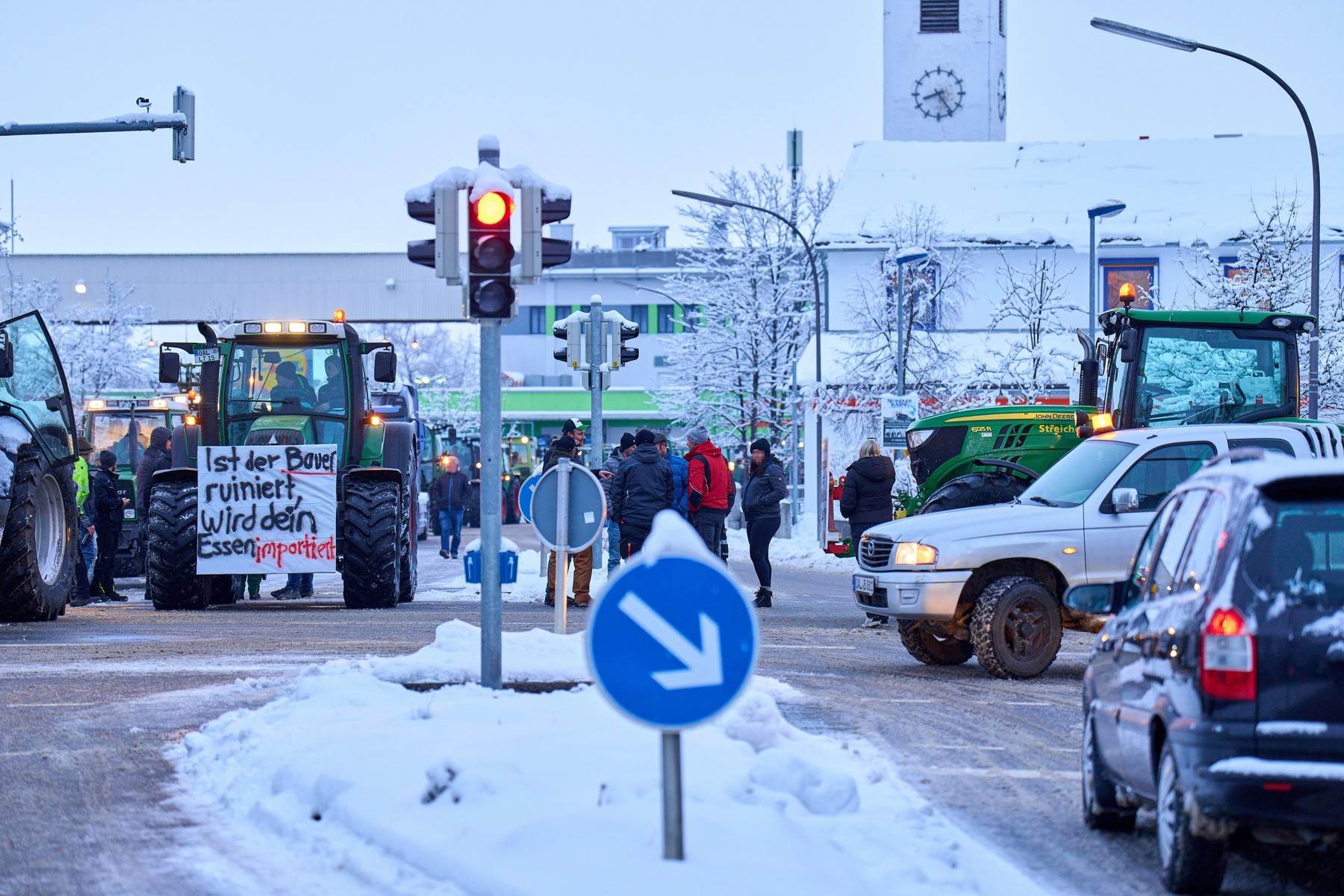 Prosvjed njemačkih poljoprivrednika   Prosvjed njemačkih poljoprivrednika