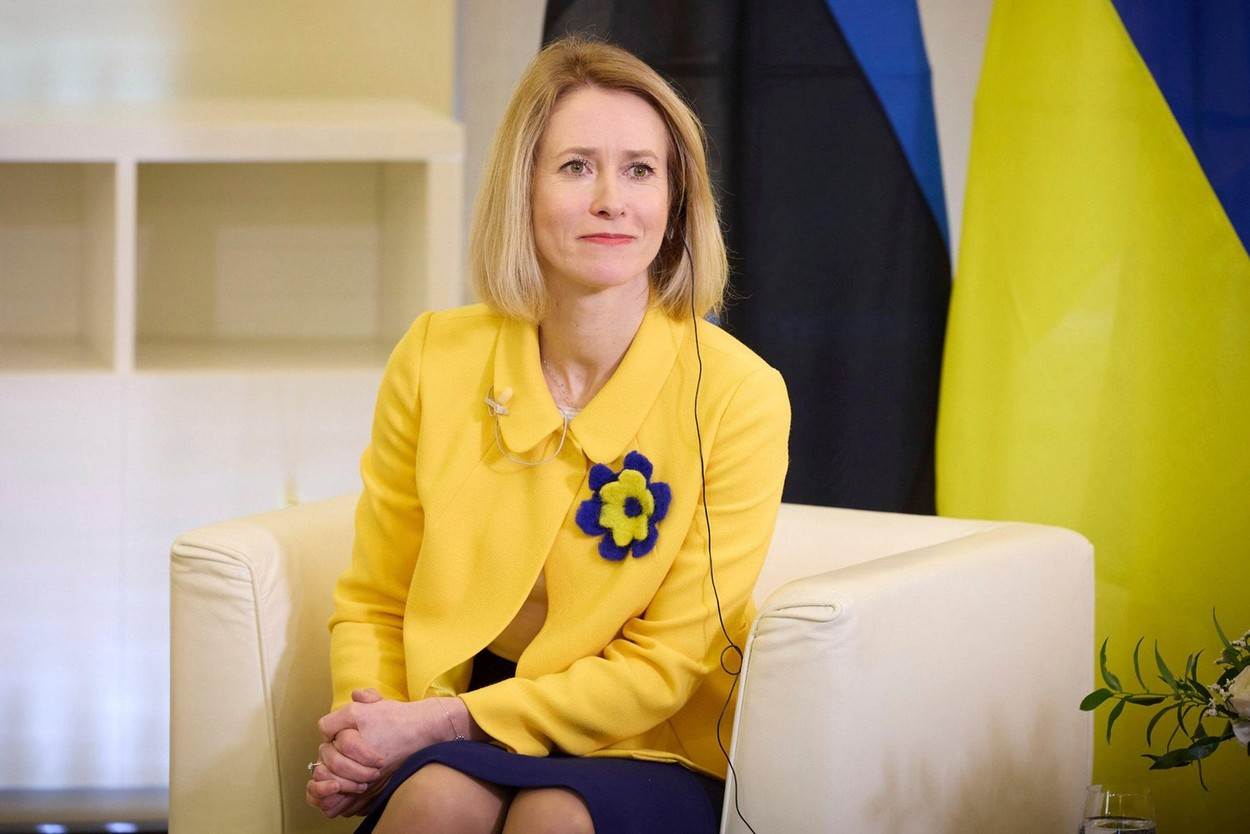 Estonska premijerka Kaja Kallas   Estonska premijerka Kaja Kallas