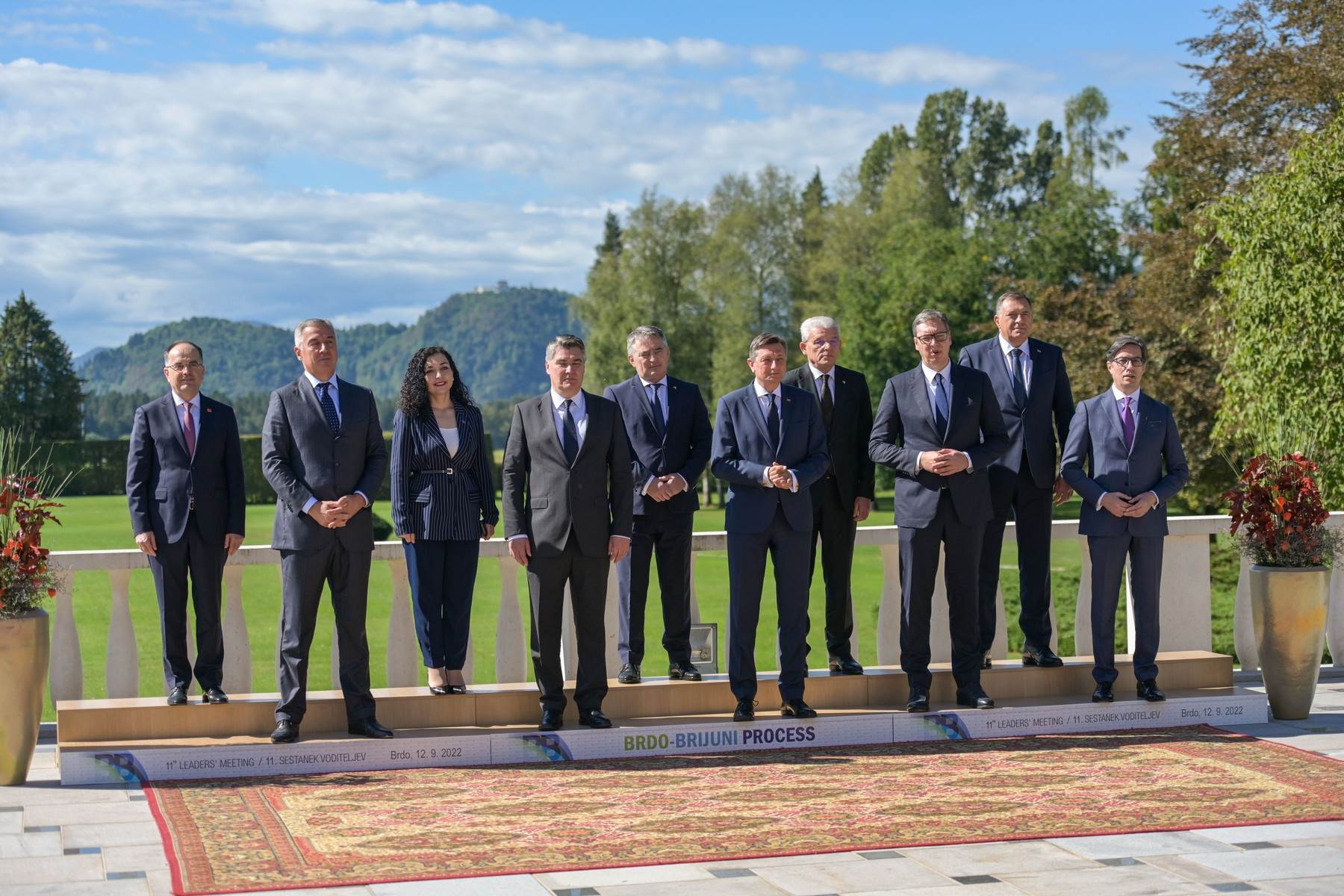 Sastanak šefova država ili vlada članica Procesa Brdo - Brijuni   Sastanak šefova država ili vlada članica Procesa Brdo - Brijuni