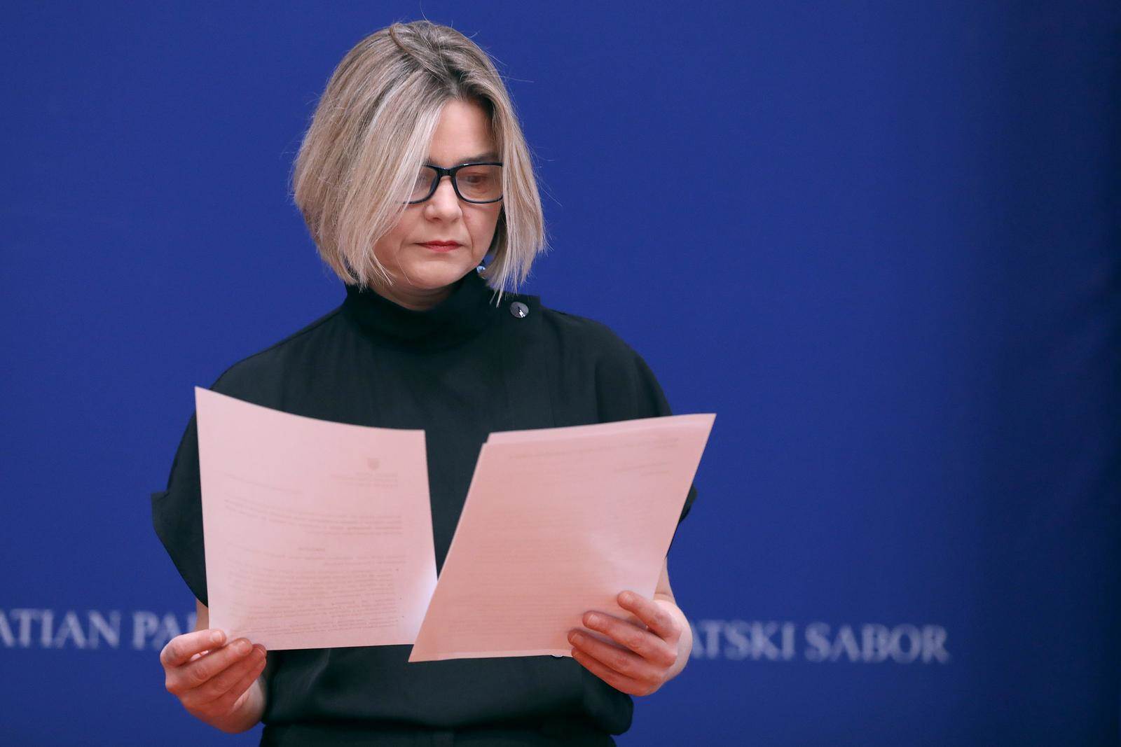 Sandra Benčić, saborska zastupnica i sukoordinatorica stranke Možemo Sandra Benčić, saborska zastupnica i sukoordinatorica stranke Možemo