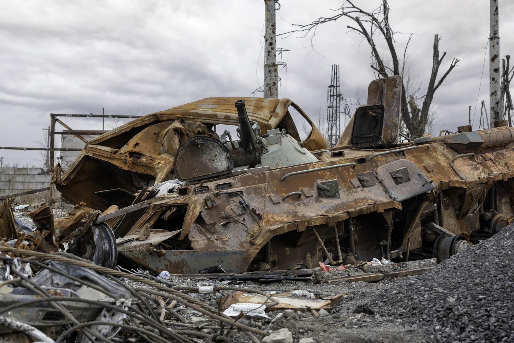  Uništeni ruski tenk u Ukrajini 