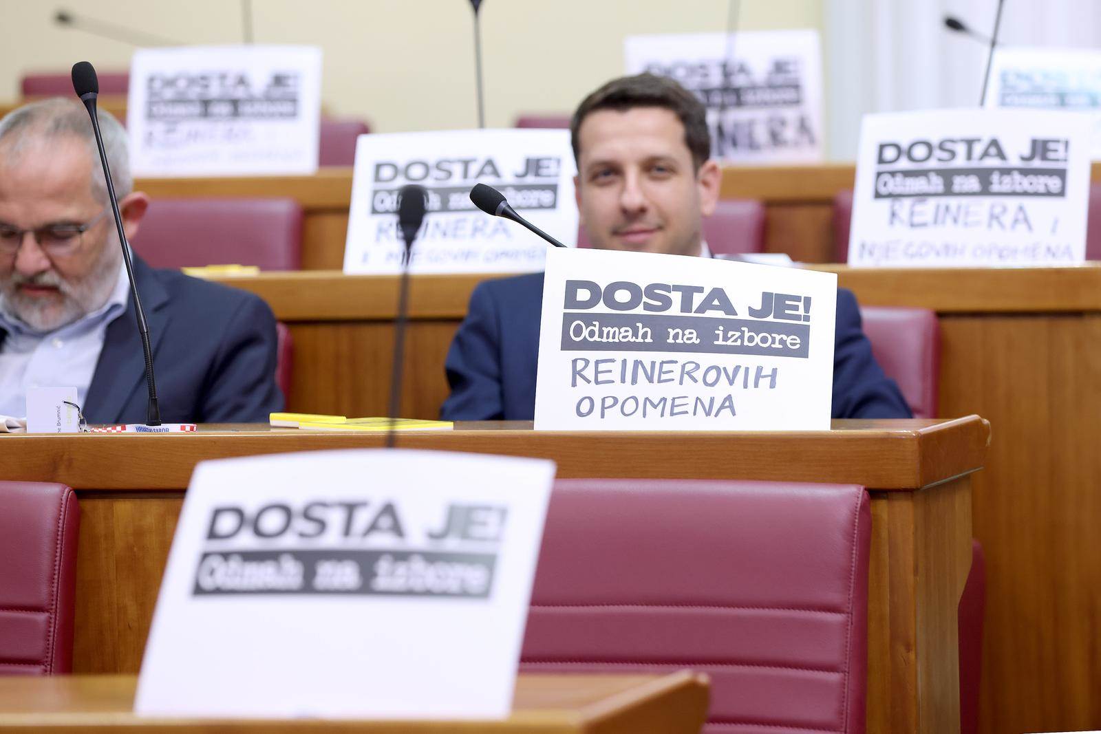 Rasprava o raspuštanju Sabora Rasprava o raspuštanju Sabora